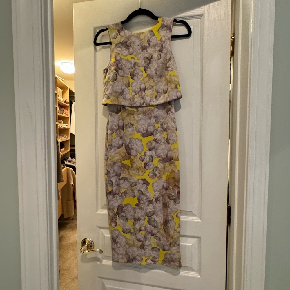 ASOS yellow dress size 0